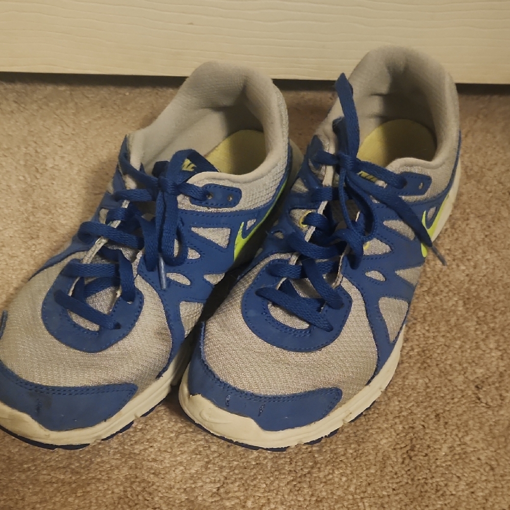 Nike Blue and Gray Sneakers